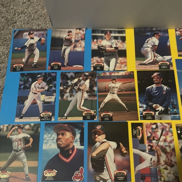 1992 Topps stadium cards all of the Cleveland Indians - Picture 4 of 4